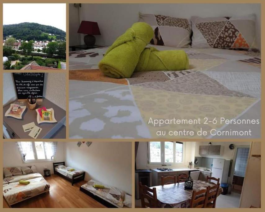 Bel Appartement 6 Personnes Proche La Bresse 코르니몽 외부 사진